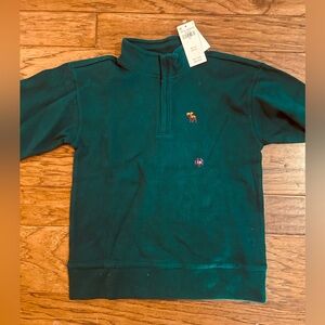 Abercrombie kids half zip